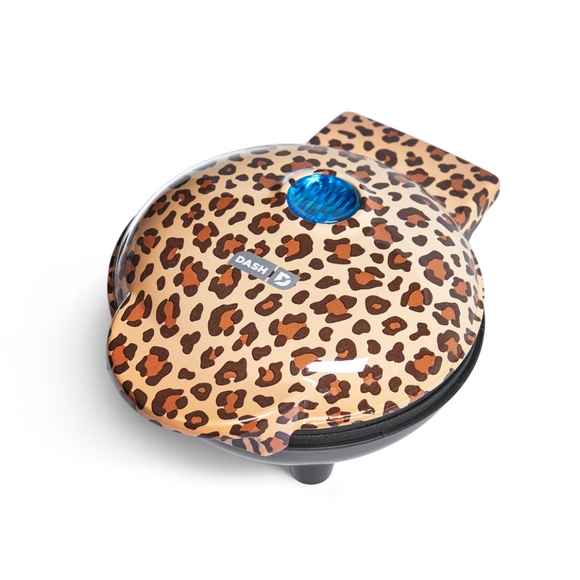 Mini leopard print waffle maker - Picture 1 of 4